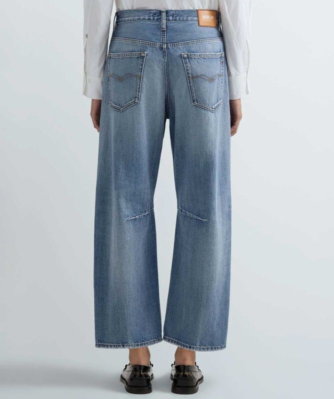 Replay Janie Barrel Leg Jeans
