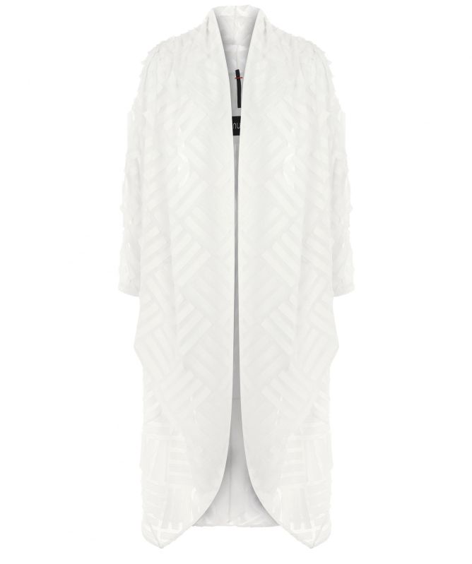 NU London Sheer Draped Cardigan