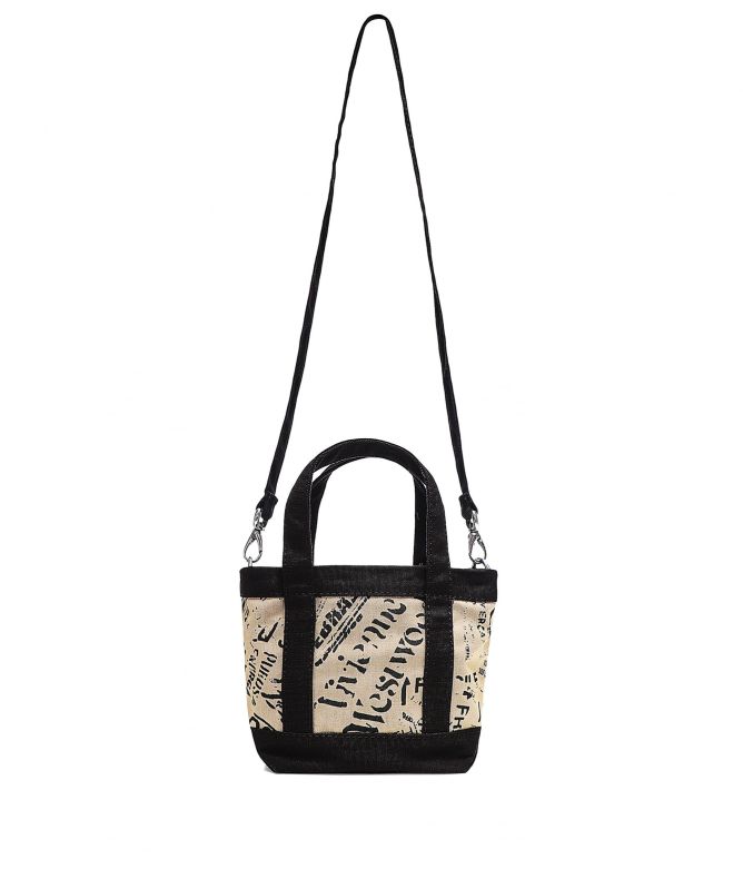 Vivienne Westwood Africa Mini Canvas Utility Shopper Bag