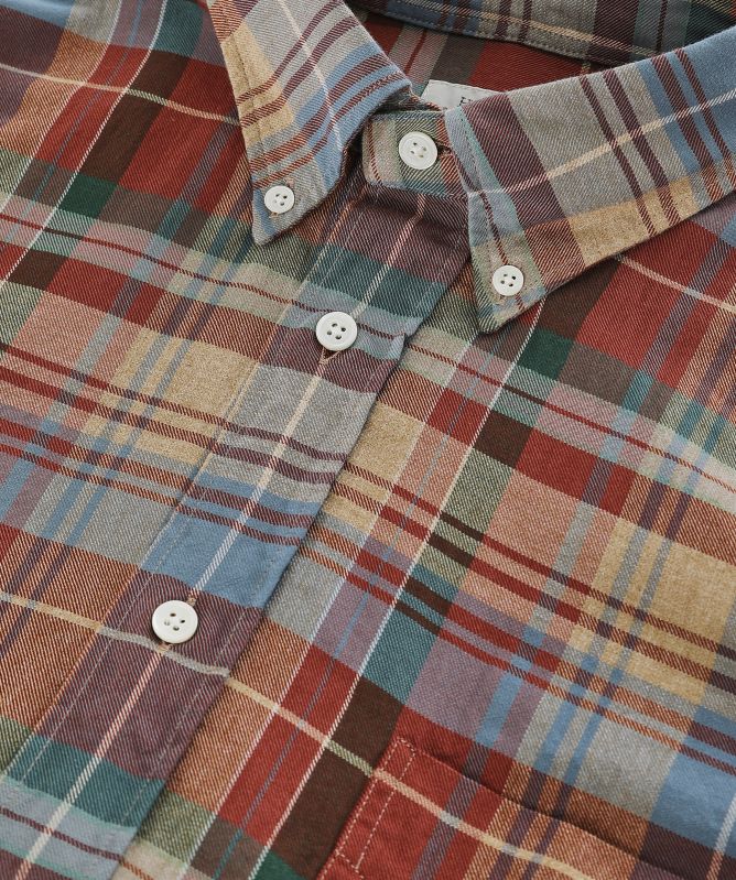 Hartford Pitt Checked Cotton Shirt