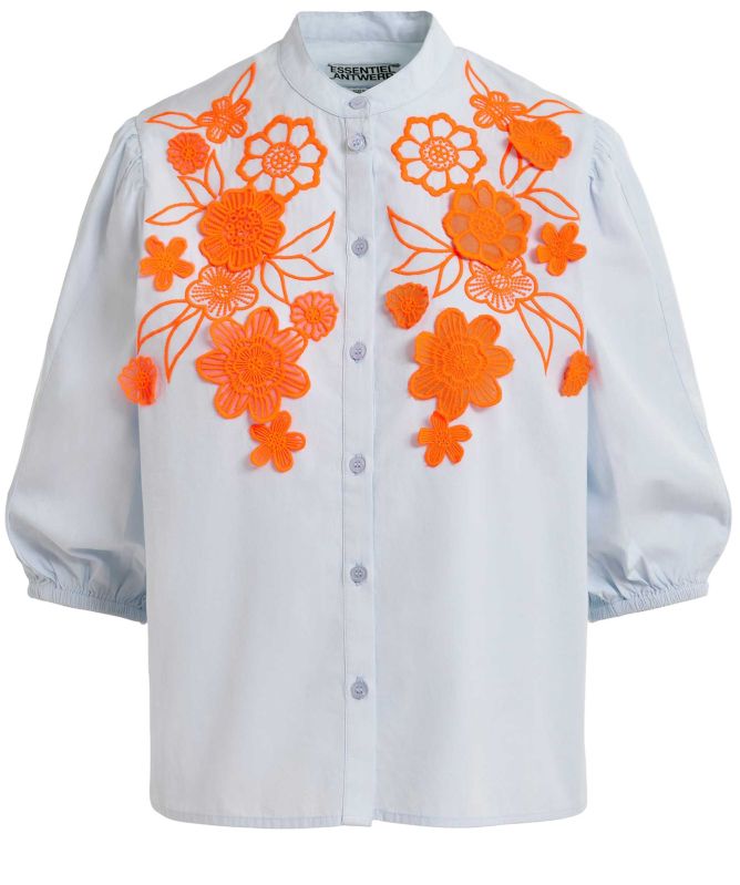 Essentiel Antwerp Jorja Appliqué Flower Shirt