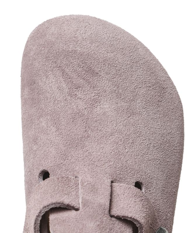 Birkenstock Boston Suede Leather Clogs