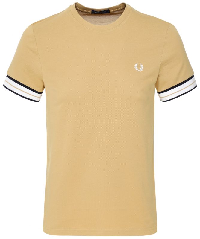 Fred Perry Tramline Tipped T Shirt