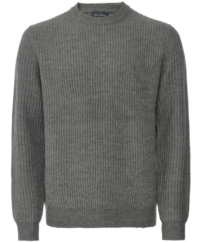Oliver Sweeney Hunningham Rib Crew Sweater