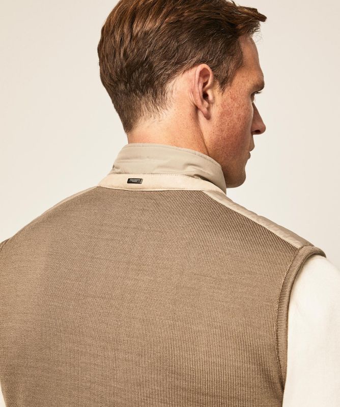 Hackett Reversible Quilted Gilet