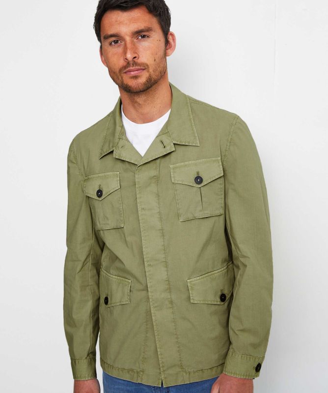 LBM 1911 Stretch Cotton Overshirt
