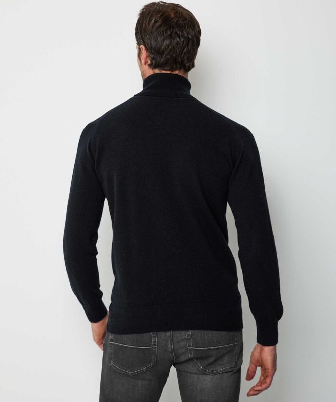 Jules B Lambswool Roll Neck Gosforth Jumper