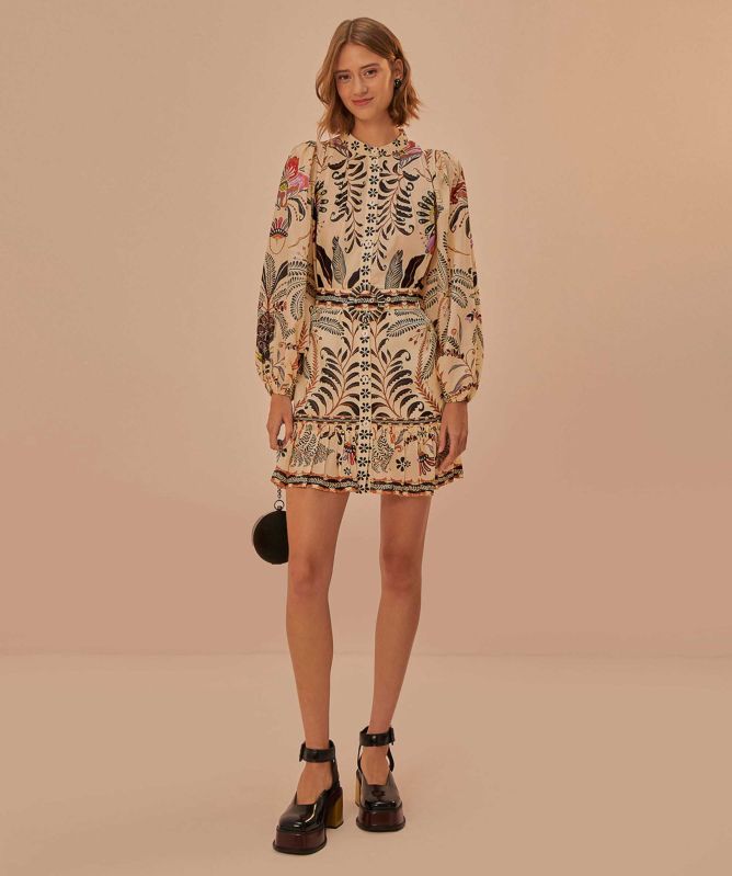 FARM Rio Classic Nature Mini Dress