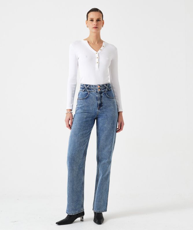 Seventy + Mochi Leo Straight Jeans
