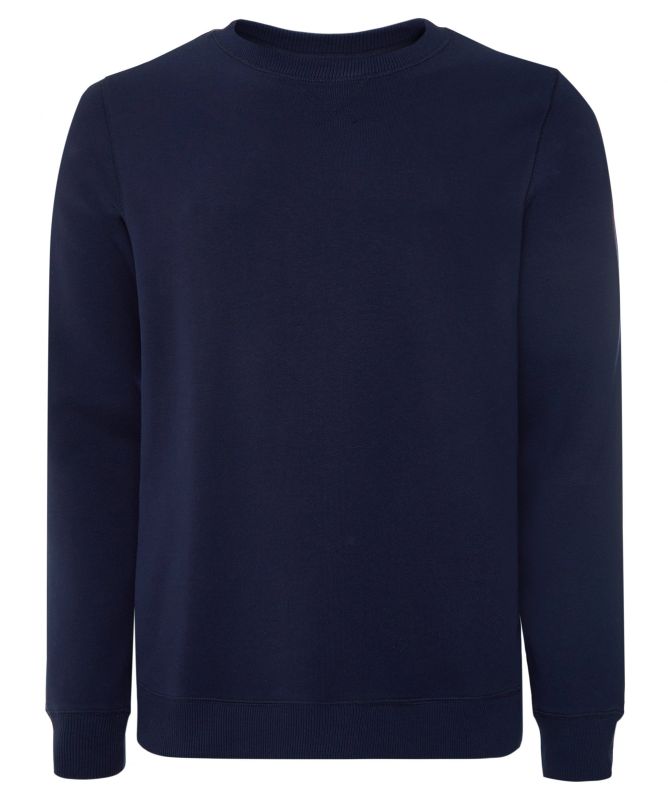Stenstroms Cotton Crew Neck College Sweatshirt