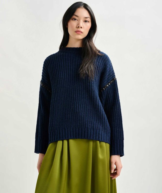 Essentiel Antwerp Indsay Embellished Jumper