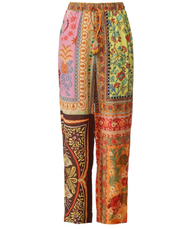 FARM Rio Mixed Scarves Trousers