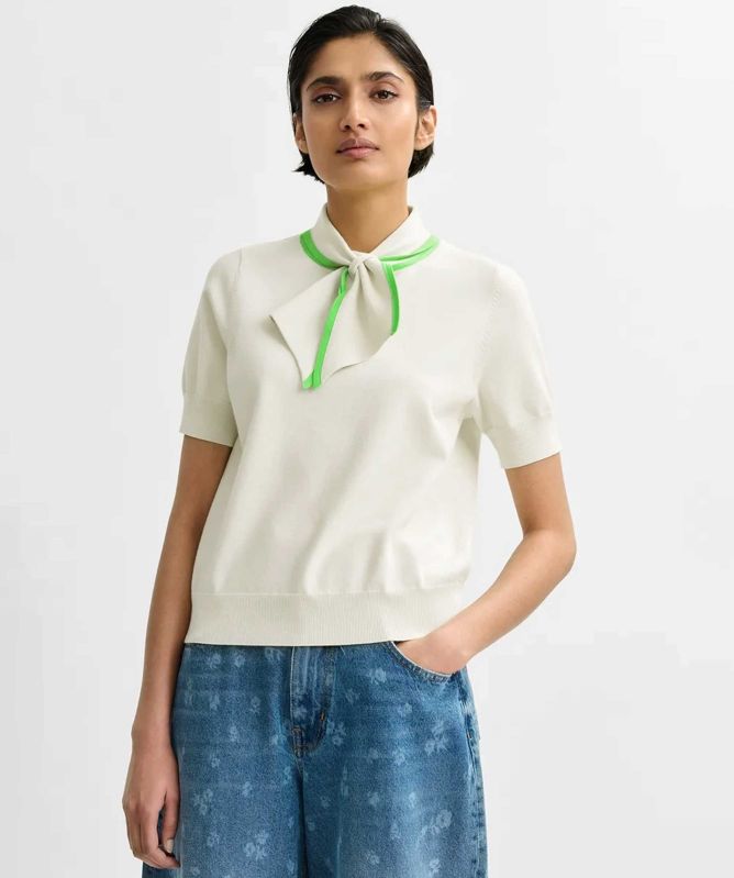 Essentiel Antwerp Jonda Fine-Knit Polo