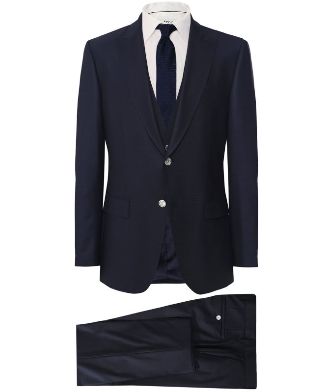 BOSS Slim Fit 3 Piece H-Huge Suit