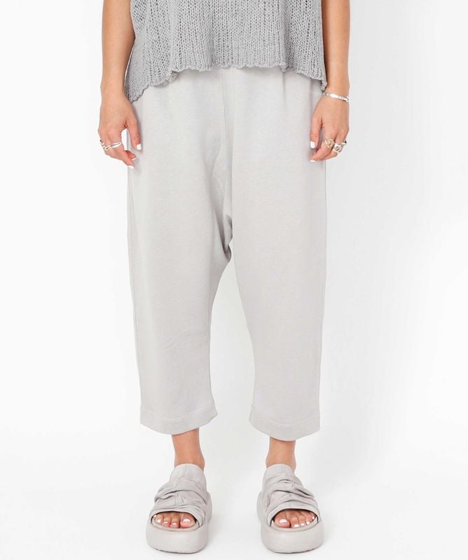 Sort Aarhus Jersey Drop Pants