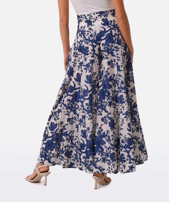 Lavi Debby Cotton Floral Maxi Skirt