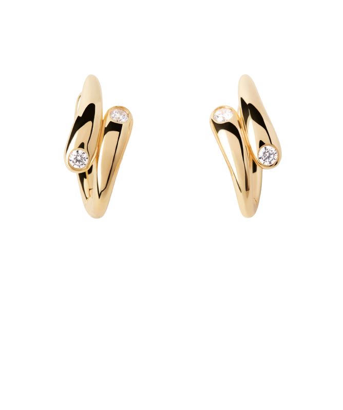 PDPAOLA Caramelle Hoop Earrings