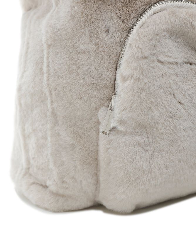 Rino and Pelle Jesse Faux Fur Backpack