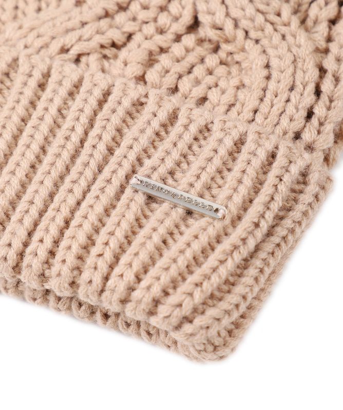 Rino and Pelle Faux Fur Bobble Hat