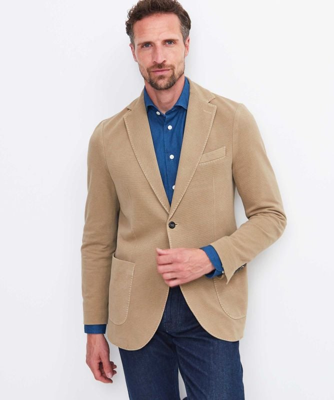 Circolo 1901 Slim Fit Oxford Blazer