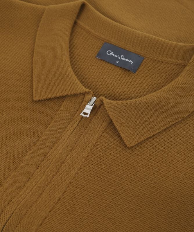 Oliver Sweeney Cotton Layham Zip Cardigan