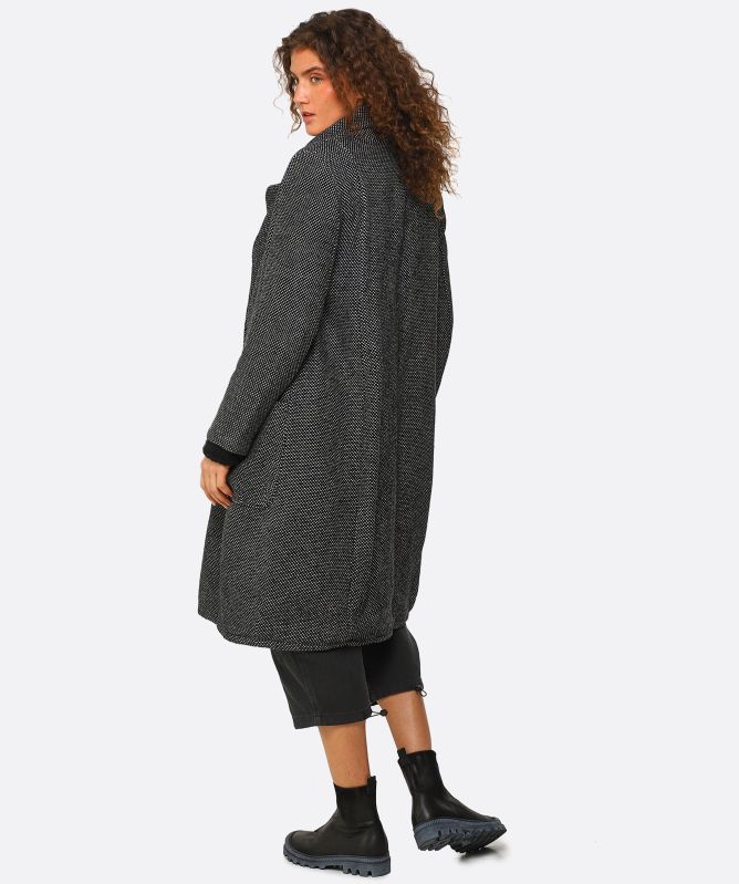 Lurdes Bergada Oversize Tweed Coat
