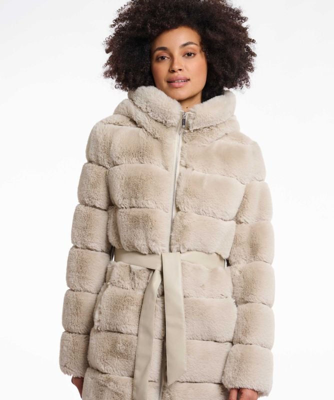 Rino and Pelle Bridget Faux Fur Coat