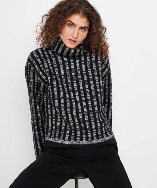 JOSEPH Cashmere Blend High Neck Jumper