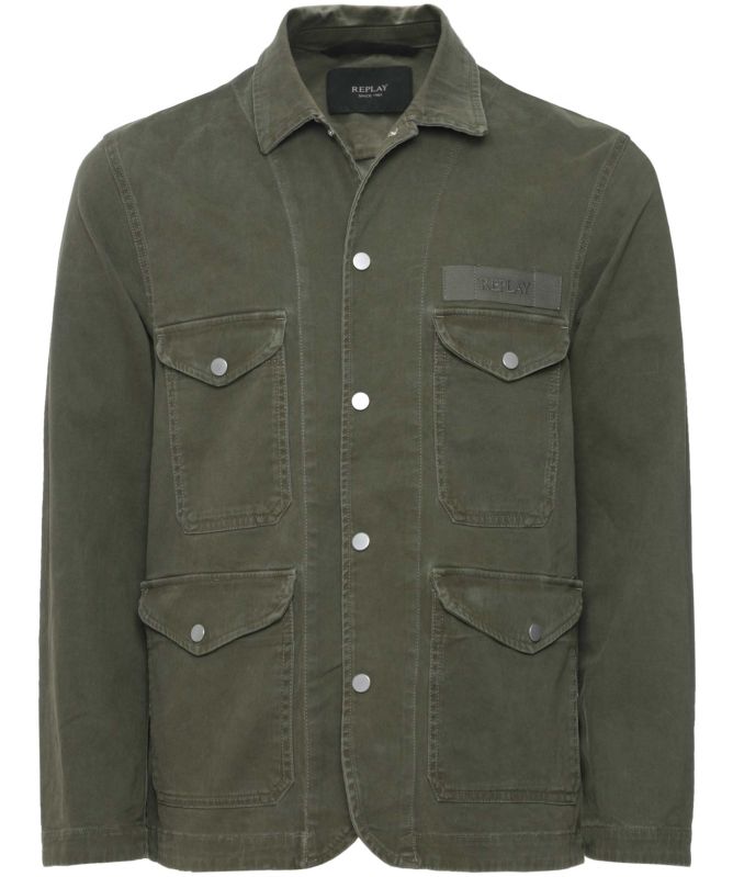 Replay Twill Pocket Overshirt