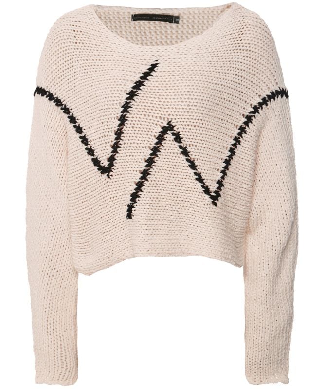 Lurdes Bergada Oversized Zig-Zag Jumper