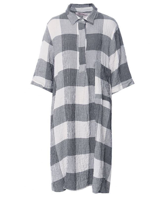 Thanny Mufasa Prince Of Wales Shirt Dress