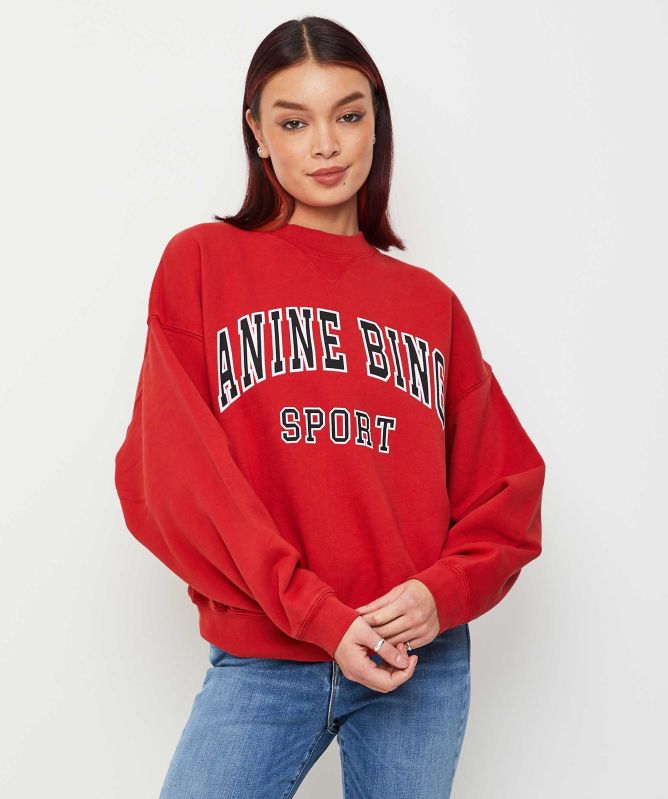 Anine Bing Jaci Organic Cotton Sweatshirt