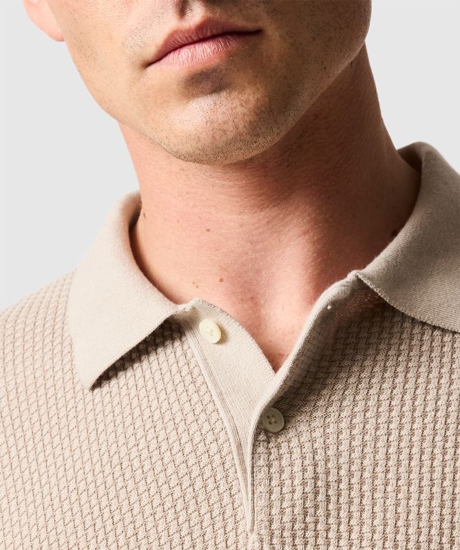 Rodd and Gunn Amberley Textured Polo