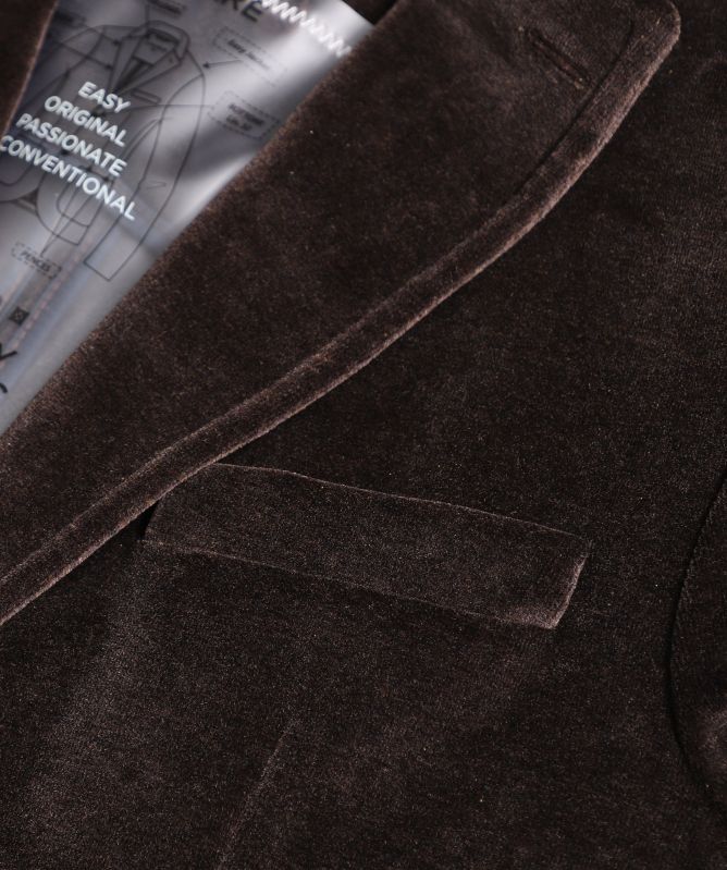 Circolo 1901 Slim Fit Velour Blazer