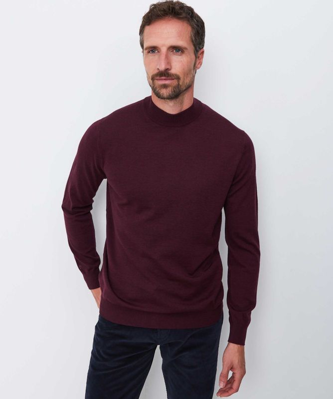 Thomas Maine Merino Turtleneck Jumper