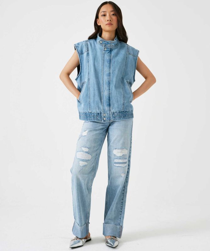 Seventy + Mochi Sleeveless Oversized Juno Jacket