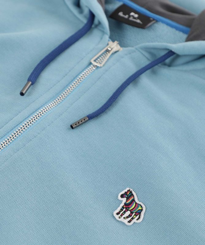 Paul Smith Zebra Patch Zipper Hoodie