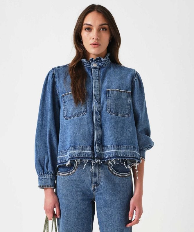 Seventy + Mochi Ziggy Cropped Jacket