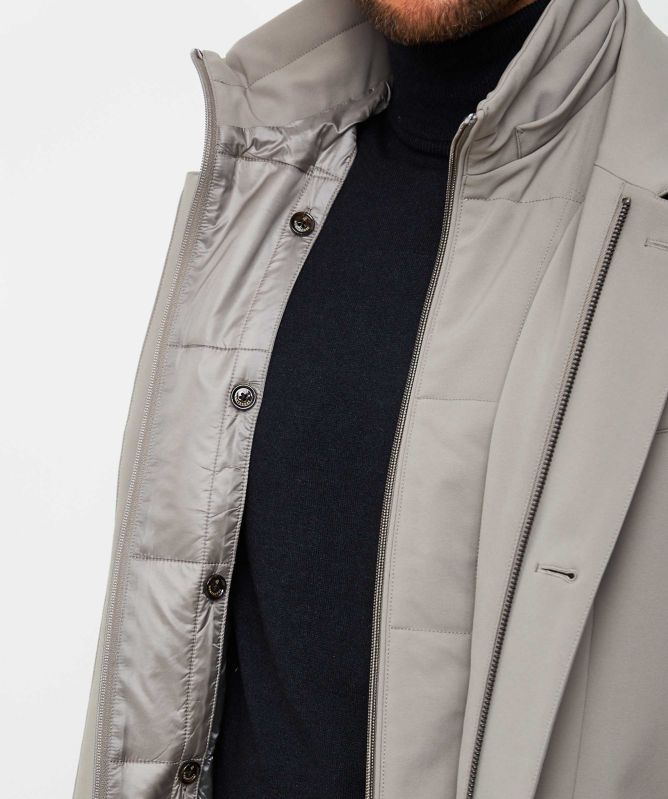 Montecore Water-Resistant Longline Down Coat