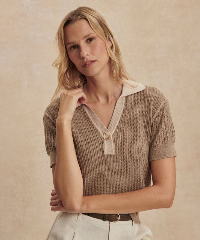 Varley Perrine Knit Polo