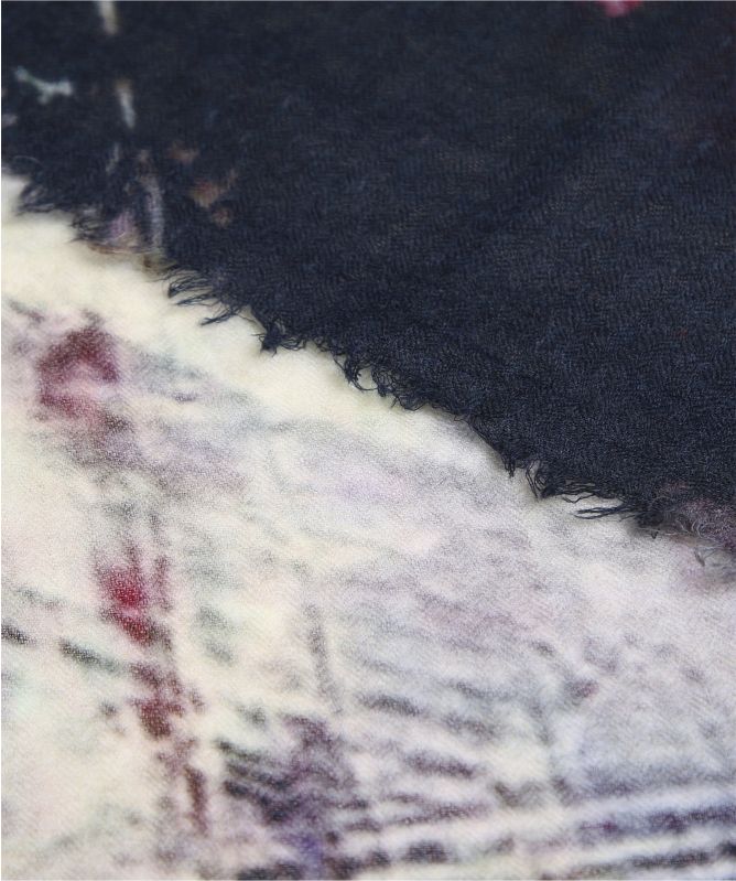 Ahujasons Colour Block Wool Scarf