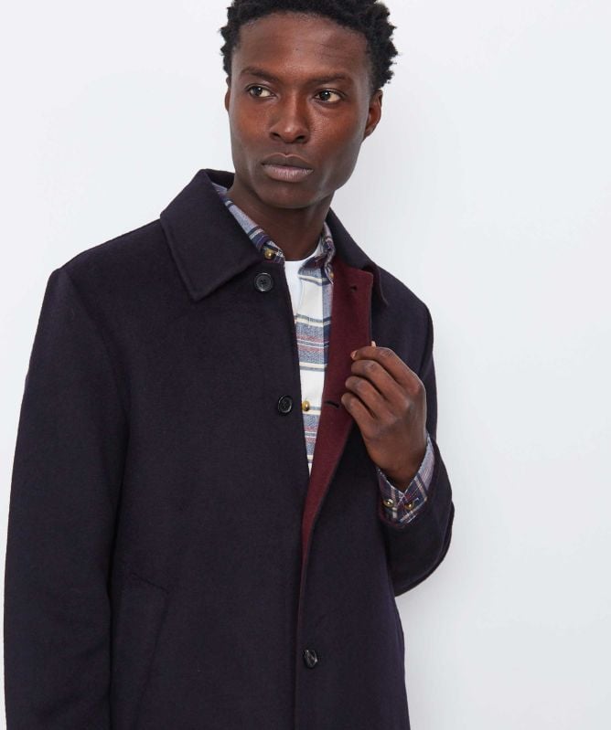 Paul Smith Double-Face Wool Overcoat