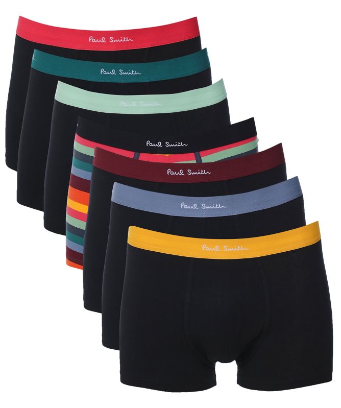 Paul Smith Artist Stripe Mix Boxer Briefs 7 Pack
