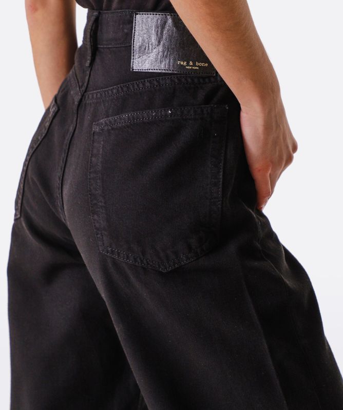 rag & bone Featherweight Logan Wide Leg Jeans