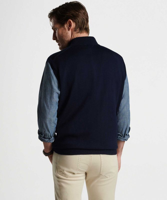 Peter Millar Autumn Crest Quarter Zip Vest
