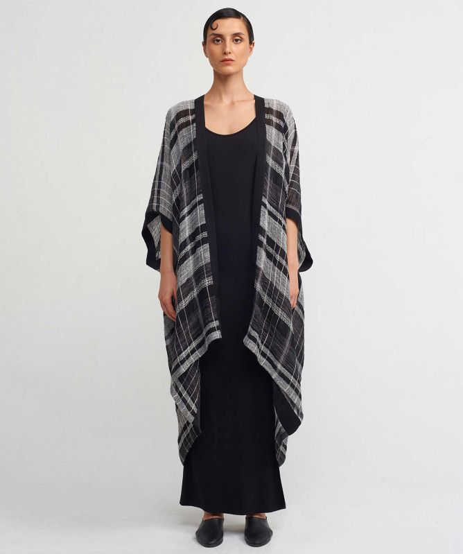 NU London Plaid Long Kaftan
