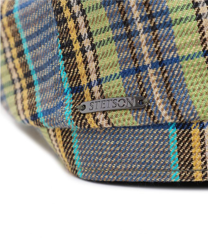 Stetson Linen Tweed Hatteras Cap