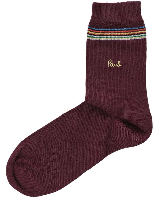 Paul Smith Signature Stripe Tip Socks