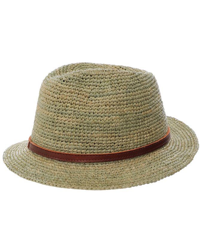 Naturellement Raffia Trilby Hat