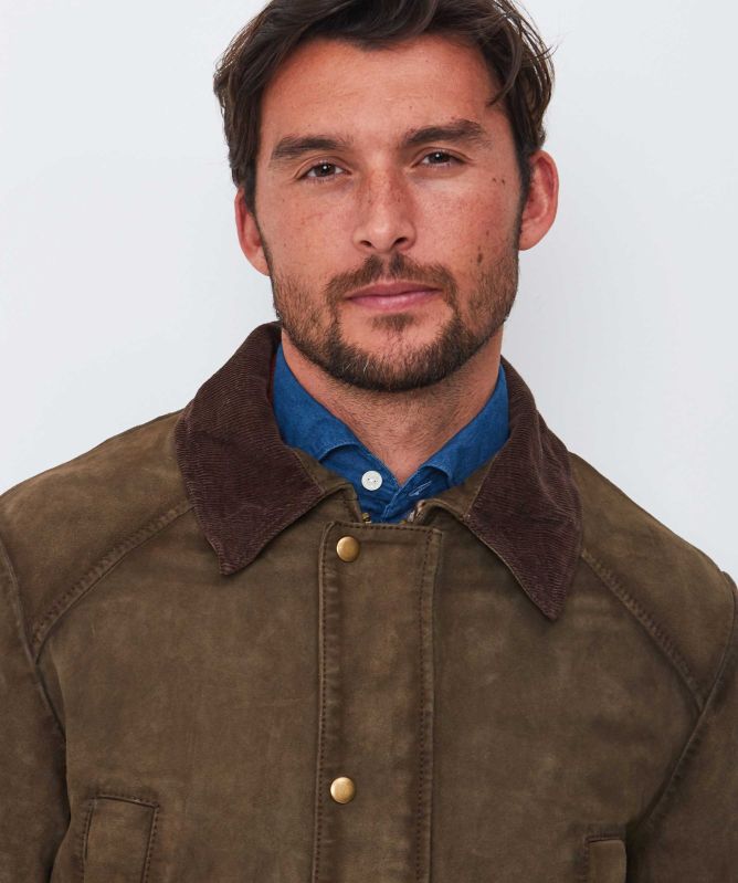 Jack Leathers Burned Suede Jacket